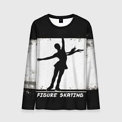 Лонгслив мужской Figure skating, цвет: 3D-принт