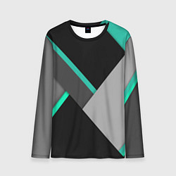 Лонгслив мужской Multicoloured, цвет: 3D-принт