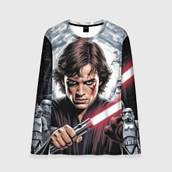 Лонгслив мужской Энакин Скайуокер Anakin Skywalker, цвет: 3D-принт