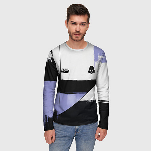 Мужской лонгслив Дарт Вейдер Звездные войны / 3D-принт – фото 3