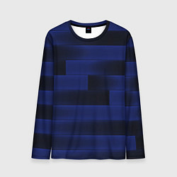 Мужской лонгслив Color blue square