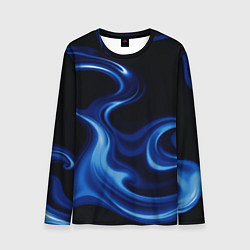 Мужской лонгслив Color blue smoke