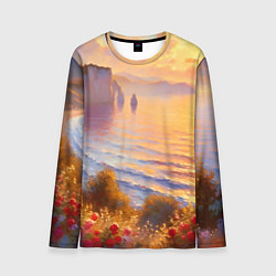 Мужской лонгслив Рассветный залив
