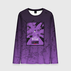 Лонгслив мужской Lazarus: Violet Pattern, цвет: 3D-принт