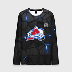 Лонгслив мужской Колорадо Эвеланш - плиты с подсветкой, цвет: 3D-принт