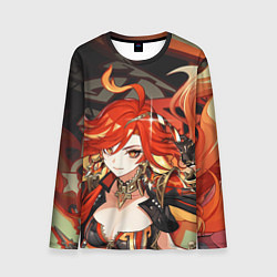 Лонгслив мужской Mavuika Genshin Impact, цвет: 3D-принт