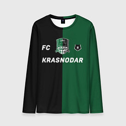 Лонгслив мужской Krasnodar football, цвет: 3D-принт