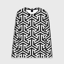 Лонгслив мужской Кубическая абстракция, цвет: 3D-принт