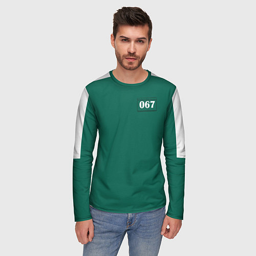 Мужской лонгслив Форма игрока 067 Кан Сэ-бёк / 3D-принт – фото 3