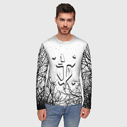 Лонгслив мужской Doom dark age, цвет: 3D-принт — фото 2