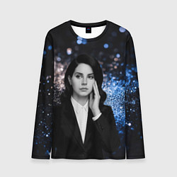 Лонгслив мужской Lana Del Rey в костюме, цвет: 3D-принт