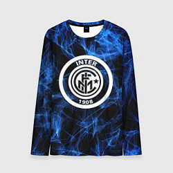 Лонгслив мужской Inter smoke neon, цвет: 3D-принт