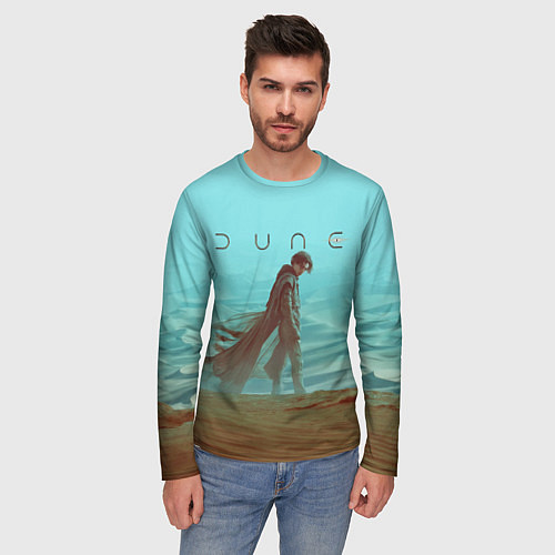 Мужской лонгслив Пол Атрейдес Dune part one / 3D-принт – фото 3