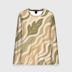 Лонгслив мужской Листопад, цвет: 3D-принт
