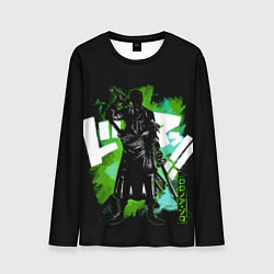 Лонгслив мужской One Piece силуэт Ророноа Зоро, цвет: 3D-принт