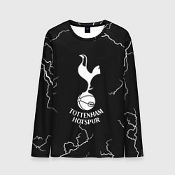 Лонгслив мужской Тоттенхэм Хотспур молнии, цвет: 3D-принт