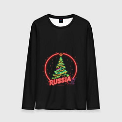 Лонгслив мужской New year, цвет: 3D-принт