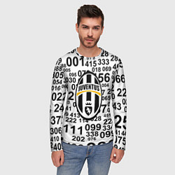 Лонгслив мужской Ювентус числа, цвет: 3D-принт — фото 2