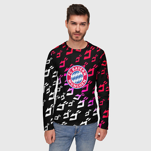 Мужской лонгслив Бавария Мюнхен jojo anime / 3D-принт – фото 3