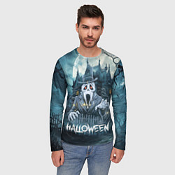 Лонгслив мужской Дух у замка, цвет: 3D-принт — фото 2