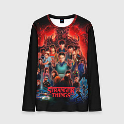 Лонгслив мужской Все герои Загадочные события финал, цвет: 3D-принт