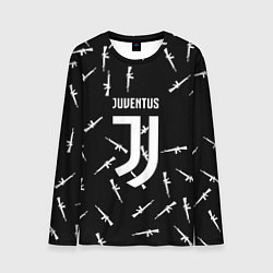 Лонгслив мужской Ювентус армейский стиль, цвет: 3D-принт