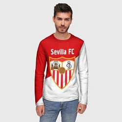 Лонгслив мужской Sevilla FC, цвет: 3D-принт — фото 2