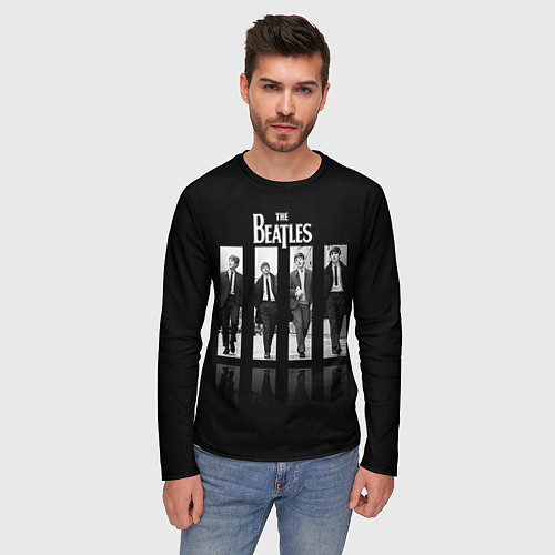 Мужской лонгслив The Beatles: Man's / 3D-принт – фото 3