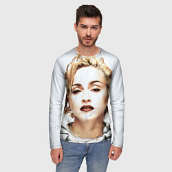 Лонгслив мужской Мадонна, цвет: 3D-принт — фото 2