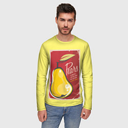 Лонгслив мужской Правильное питание, цвет: 3D-принт — фото 2