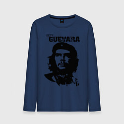 Лонгслив хлопковый мужской Che Guevara, цвет: тёмно-синий