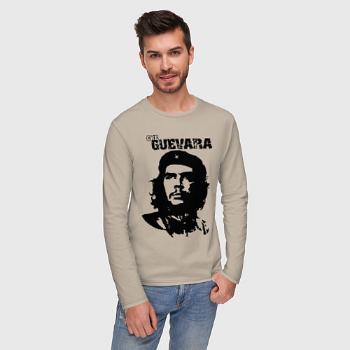 Мужской лонгслив Che Guevara / Миндальный – фото 3