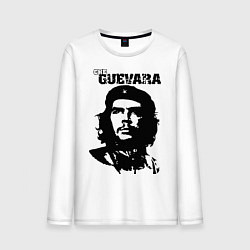 Лонгслив хлопковый мужской Che Guevara, цвет: белый