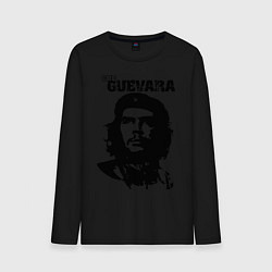 Лонгслив хлопковый мужской Che Guevara, цвет: черный