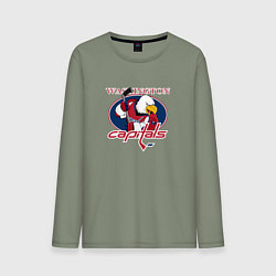 Мужской лонгслив Washington Capitals Hockey
