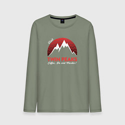Мужской лонгслив Twin Peaks: Pie & Murder