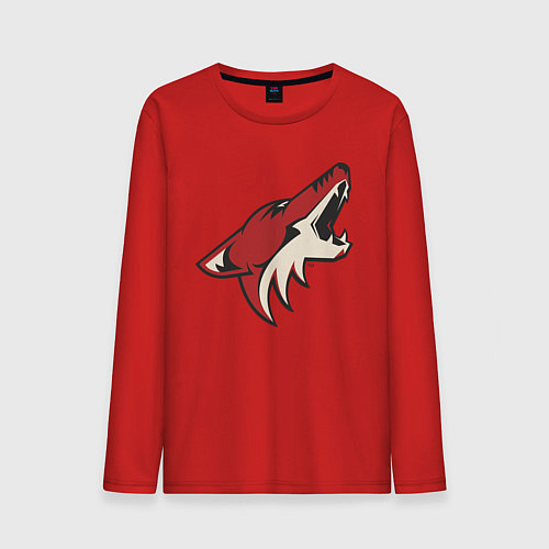 Мужской лонгслив Phoenix Coyotes / Красный – фото 1