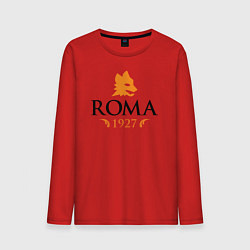 Лонгслив хлопковый мужской AS Roma 1927, цвет: красный