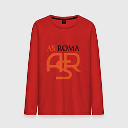 Лонгслив хлопковый мужской Roma ASR цвета красный — фото 1