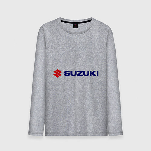 Мужской лонгслив Suzuki / Меланж – фото 1