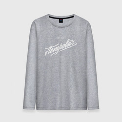 Лонгслив хлопковый мужской Петрович/Doodle Bro, цвет: меланж