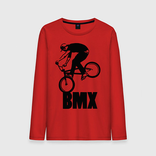 Мужской лонгслив BMX 3 / Красный – фото 1