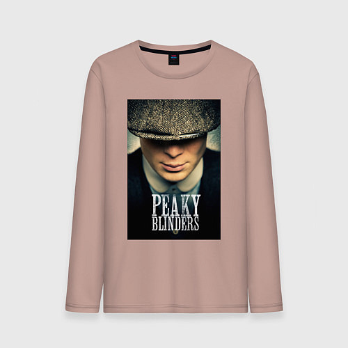 Мужской лонгслив Peaky Blinders / Пыльно-розовый – фото 1