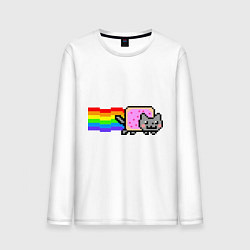 Мужской лонгслив Nyan Cat