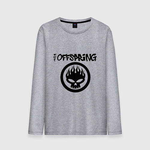 Мужской лонгслив The Offspring / Меланж – фото 1