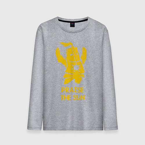 Мужской лонгслив Praise the Sun / Меланж – фото 1