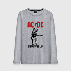 Мужской лонгслив AC/DC: Stiff Upper Lip