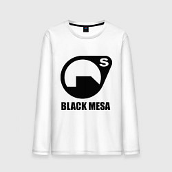 Лонгслив хлопковый мужской HL: Black mesa цвета белый — фото 1