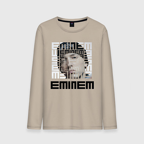 Мужской лонгслив Eminem labyrinth / Миндальный – фото 1