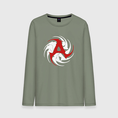 Мужской лонгслив Amatory Sign / Авокадо – фото 1